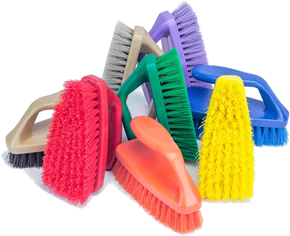 Cepillos de mano para tallar de colores
